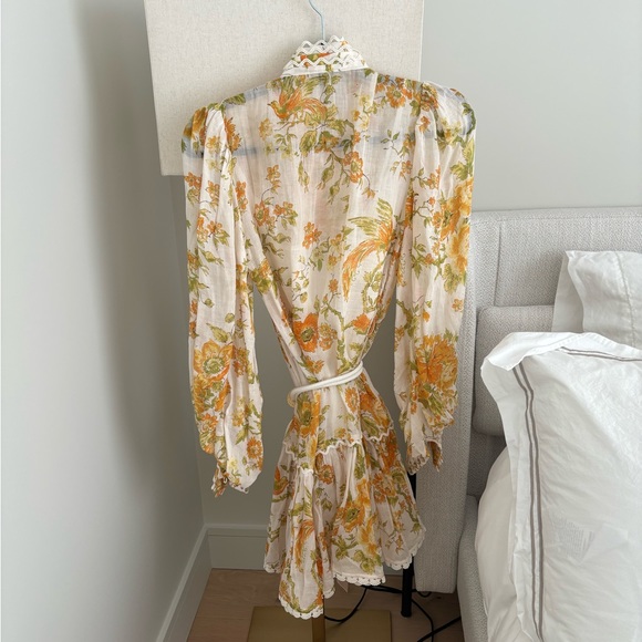 Alemais Songbird mini dress size 6 AUS - Picture 10 of 13